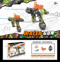 hot-selling uzi kids electric water gun toy large capacity reloading continuous water spray water fight toy wholesale