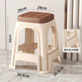 Plastic thickened scandinavian home for homecasual creative bench restaurant dining table stool bedroom dressing stool small stool