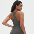 European and american seamless yoga wear sexy backless sports bra breathable push-up yoga bra running fitness tank top for women