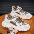 Popular men's shoes 2025new arrivalwintereasiest for matchcasual heightening small white sports hong kong style dad ins trendy shoes