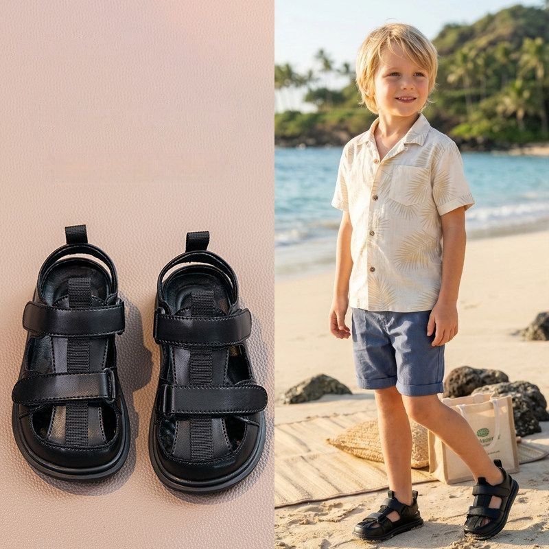 Kids' sandals:  summer new collection - closed-toe beach sandals, boys' athletic sandals, big & tall kids' water shoes