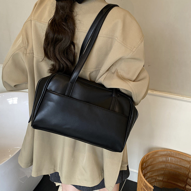 retroniche style large-capacity bag for women autumnew arrivaltrendyeasiest for match underarm bag fashioncasual shoulder bag