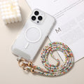 Luxury rhinestone phone lanyard - long crossbody phone chain, shoulder strap, bag charm, and phone cord