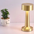 Usb rechargeable bar table lamp - retro decorative ambient light for coffee shops, restaurants, ktv, desktops, outdoor camping - touch control night light