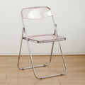 Upgraded and reinforced - light pink chair [electroplated legs]