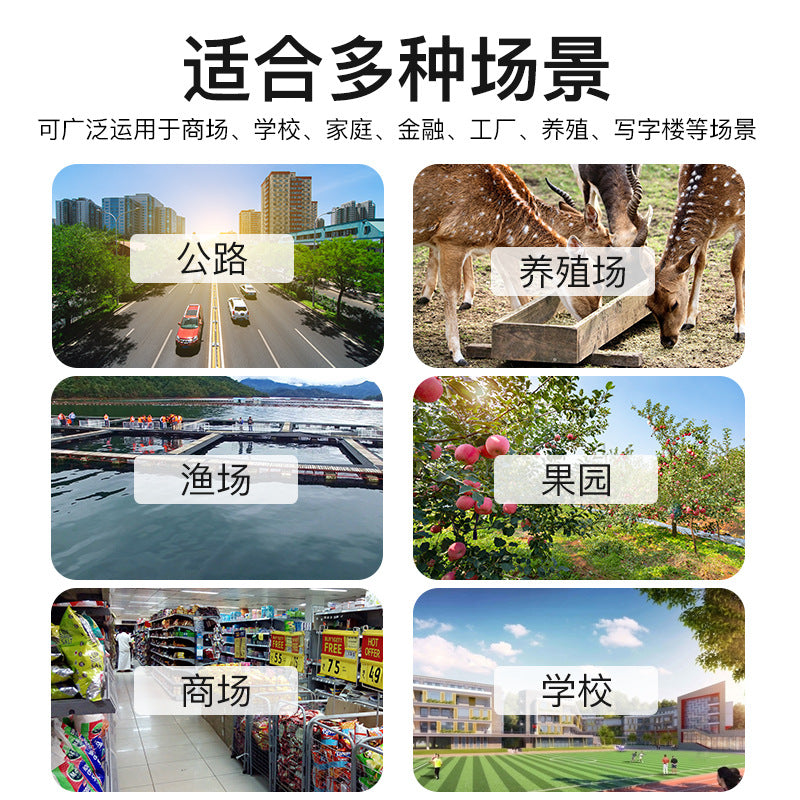 Cross-border exclusive supply of 5 million 18 times high definition optical zoom Wifi ball machine intelligent AI warning ball camera