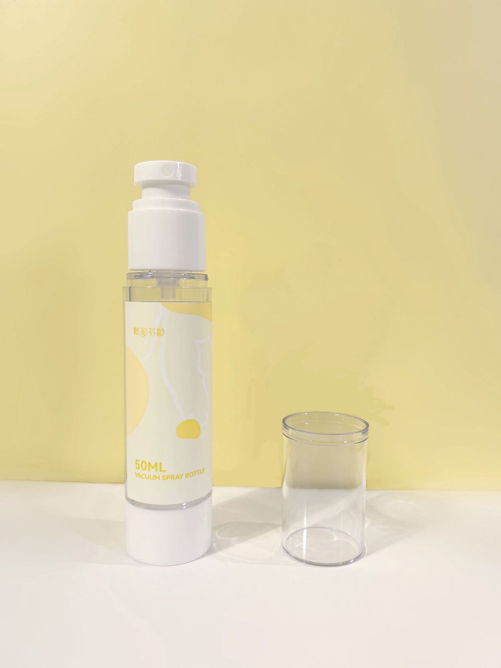 Keqi new arrival vacuum spray bottle travel refill bottle 30ml rejuvenating portable vacuum lotion cosmetic bottle hot sale
