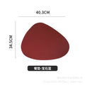 Placemat - red maroon