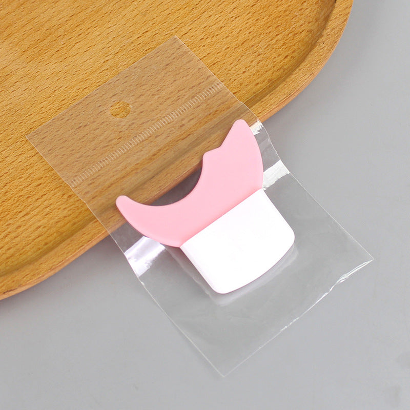 Imitation silicone tpr eyelash baffle novice drawing eyeliner mascara auxiliary eye makeup auxiliary tool crescent soft silicone