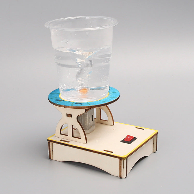 Primary school students toy teaching aids scientific experimental materials electric vortex simulation water tornado model technology small production