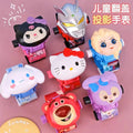 Elsa push-button projector watch - cute cartoon electronic watch for girls - frozen elsa - kindergarten & big kids toy