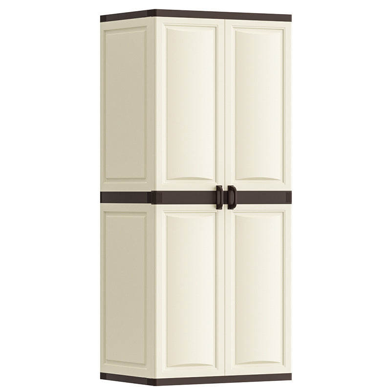 Double-door wardrobe for kids and adults, simple thickened for home storage cabinet, hanging wardrobe, storage cabinet, baby wardrobe