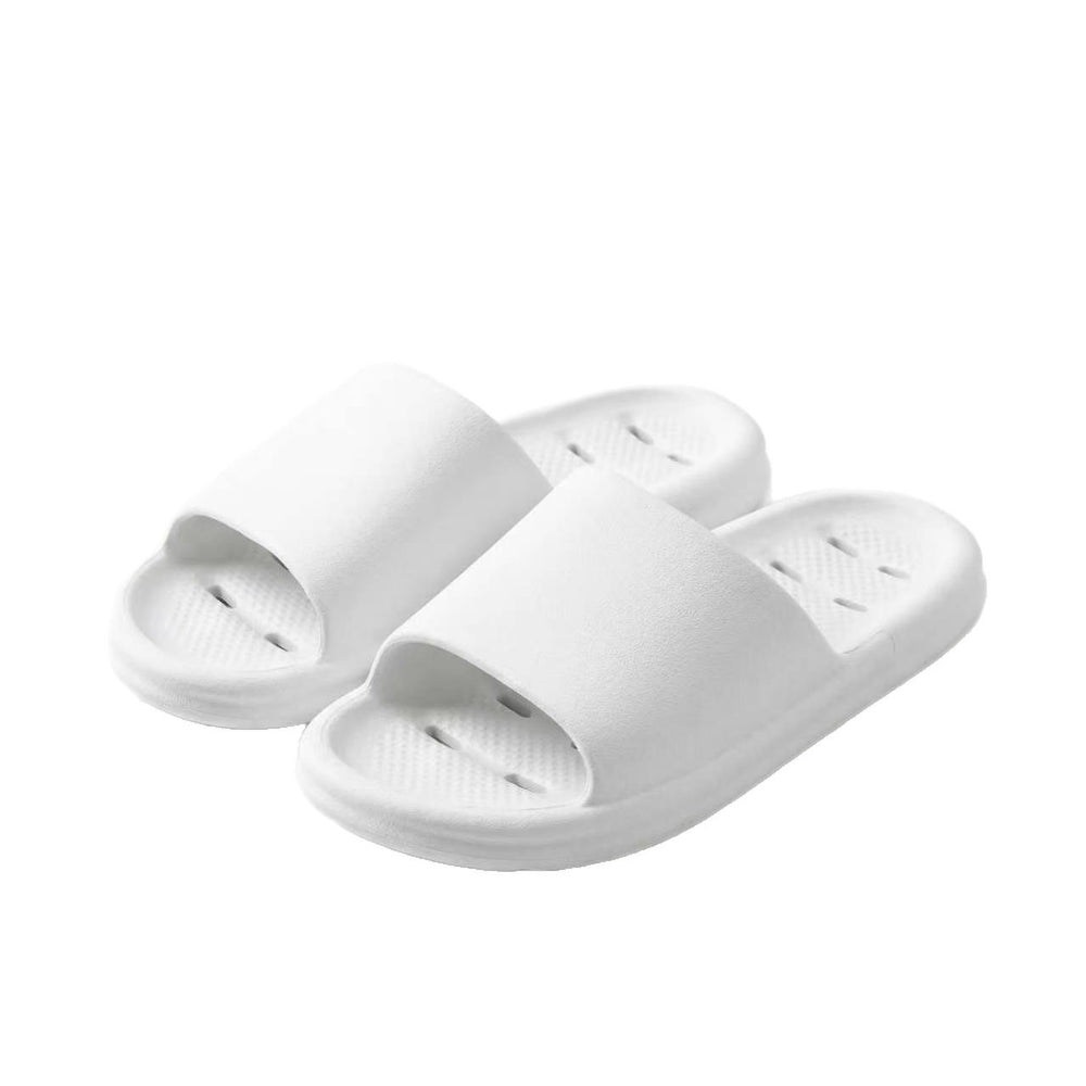 Bathroom non-slip sandals for men, couple summer home bathroom couple cut out leaky slippers for women