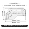Petal fabric sofa italian designer model room special-shaped normcore houseaccessible luxury classy corner sofa combination