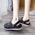 Customized 2022 new clogs women's summer outdoor korean style couple fashion beach shoes wear-resistant sandals and slippers for men