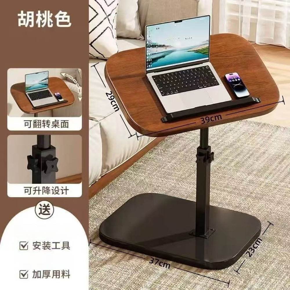 Small table adjustable coffee table living room sofa side table bedroom bedside table bedside storage rack mini movable side table