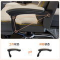 Gaming chair comfortable long sitting office sofa chair for home backrest chair adjustable swivel chair reclining nap rotating computer chair