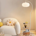 Frenchcasual floor-standing fishing stereo fish scale petals soft light b&b guest room living room multi-functional storage floor lamp