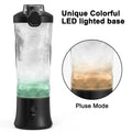 bestseller: portable, high-capacity 600ml sports & fitness blender bottle with direct drink spout - perfect for fresh juice and smoothies