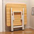Simple foldable small square dining table for home study rental house dormitory small apartment portable dining table casual