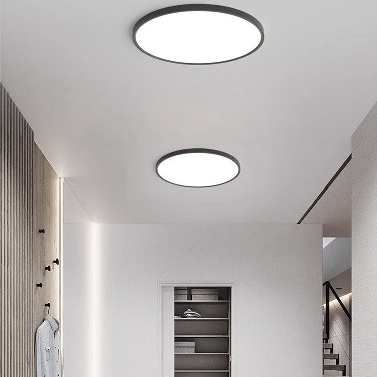 ultra-thin led ceiling light bedroom balcony aisle corridor three-proof light simple study ceiling light