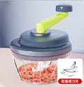 Garlic crusher - manual garlic masher, garlic chopper, garlic grinder, garlic slicer, garlic mincer, garlic & ginger crusher