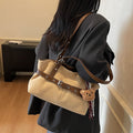 2025 fall/winter new women's bag korean style fashion handbag light luxury elegant underarm bag commuter versatile shoulder bag