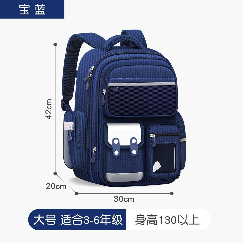 Naruto backpack for elementary school students (grades 1-6), large capacity, lightweight, kids' backpack for boys and girls