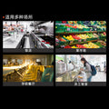 Henglian automatic commercial vegetable cutting machine, multi-functional potato chip and radish dicing machine for canteens