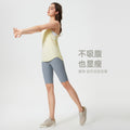 Summer new yoga tank top women's mesh breathable beautiful back sports quick-dry tight-fitting top yoga wear d25038
