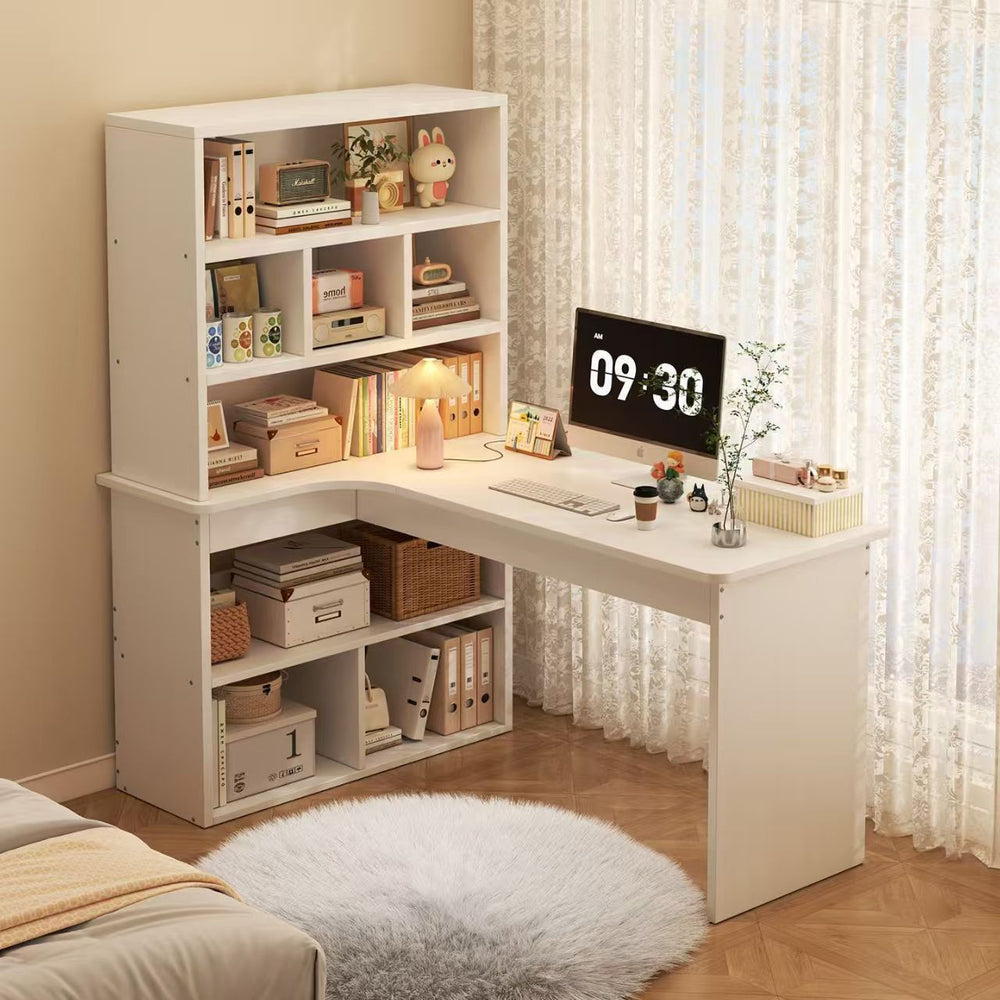 Corner computer desk for homel-shaped study table casual bedroom study table study corner desk