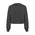 New air layer crew neck casual yoga long sleeve loose fit quick-dry drapey sports sweatshirt for women daw015