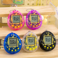 Hot-selling electronic pet toy for export: mini virtual pet game console keychain