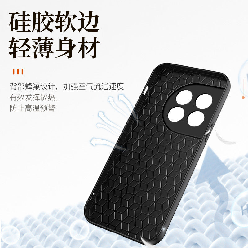 Sheepskin leather suitable for oneplus 11 mobile phone case 1+ace2 frosted velvet skin-friendly 1+9pro all-inclusive luxury protective case