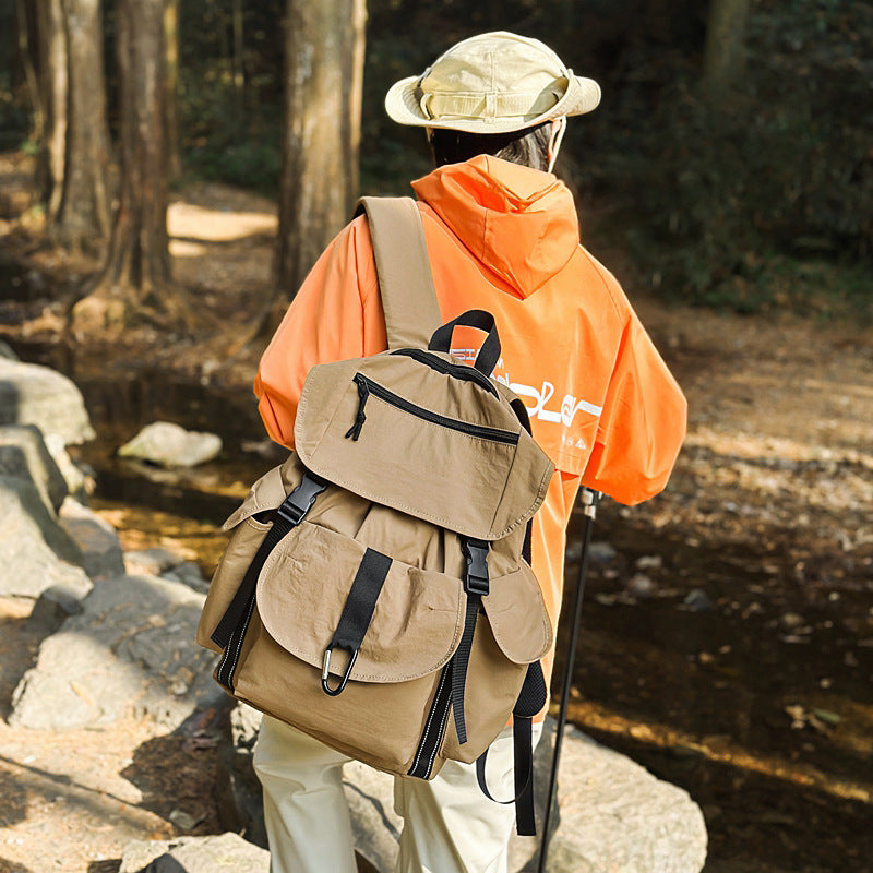 Outdoor hiking mountaineering bag large capacity travel backpack travel bag new fashion simple outdoor backpack