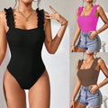 european and american style new knitted camisole top - solid color sexy inner layer/outer wear sleeveless bodysuit