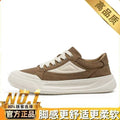Men's breathable canvas shoes 2025 winter new low-top athletic casual shoes men's soft sole versatile thick sole sneakers