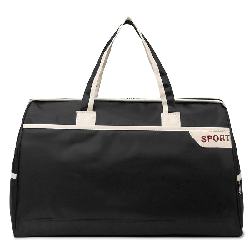 Short-distance travel bag Women's shoulder carry large-capacity fashionable Korean version travel bag Men's outdoor travel business travel luggage