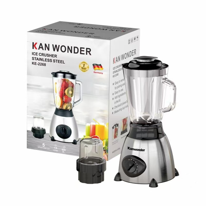 Silvr cres cross-border blender - home multifunctional juicer, food processor, grinder, and mixer - 220v/110v factory direct