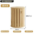 Coffee table stool solid wood dining table stool dining chair sofa for home living room small stool stackable foldable stool four-in-one stool