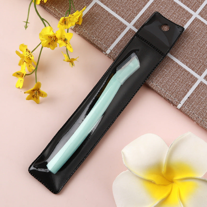 Manufacturer wholesale meniscus eyebrow trimmer women's beauty salon special eyebrow scraper anti-scratch eyebrow trimmer artifact beauty tool