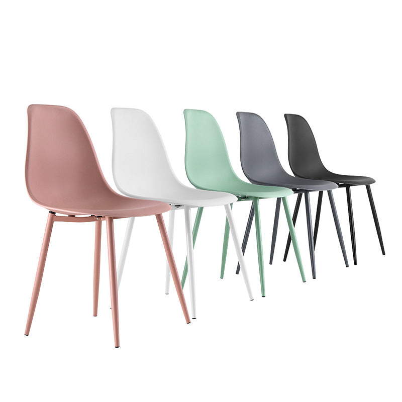 Dining chair  export outdoor rainproof chair plastic pp back chair scandinavian tulip dining chair