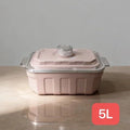 New food warmer new arrivalexport large capacity knob type insulated lunch box 5l-6l insulated tableware 2pcs