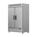 Wal ice freezer commercial freezer vertical fresh-keeping refrigerator restaurant stainless steel air-cooled refrigerator kitchen freezer