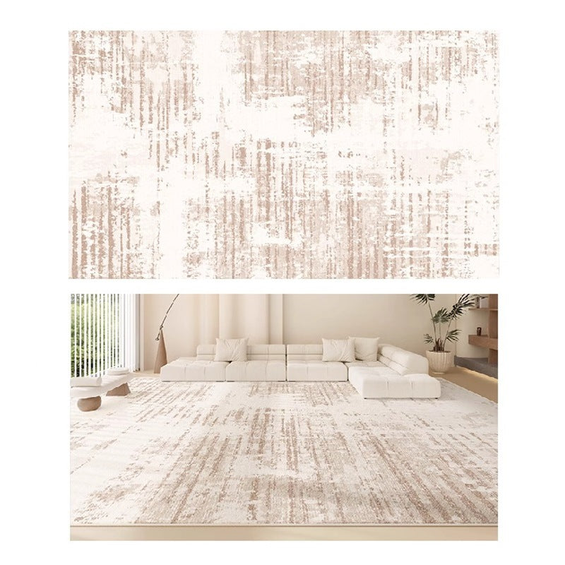 Maillard style carpet bedroom living room room sofa  new style no-wash and wipeable light luxury high-end cream style