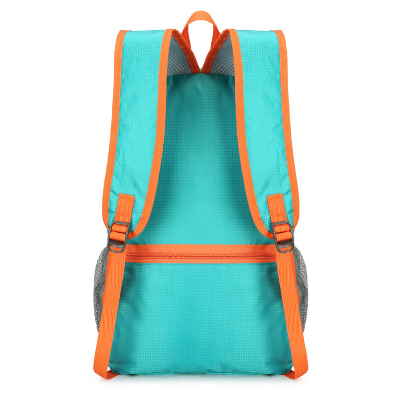 Outdoor Backpack Foldable Skin Bag Ultra Light Oxford Budding Mountain Riding Backpack Multifunctional Casual Backpack