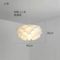 American style bedroom pendant light, modern minimalist, popular "ins" pine cone flower bedroom lamp, 2024 new restaurant chandelier