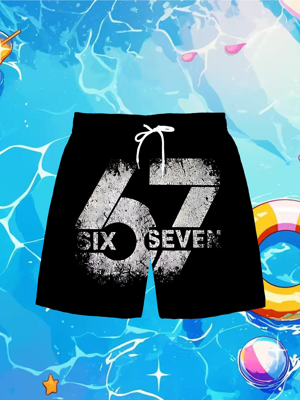 Boys' beach shorts and swim trunks for older kids, perfect for casual summer fun.