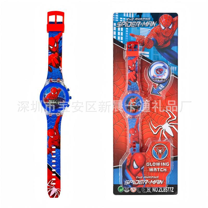 Wholesale children's luminous glow-in-the-dark cute cartoon electronic quartz watches - perfect for elementary school students and kindergarten toys