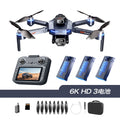 【6k-720p】gt8【 4.3inch large screen remote control + real-time battery display + three lenses】three electric boards